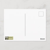 Carte Postale Joyeuses fêtes. Vintage Funny Mice Noël (Dos)