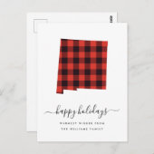 Carte Postale Joyeuses fêtes | Warm Wings Nouveau-Mexique (Devant / Derrière)