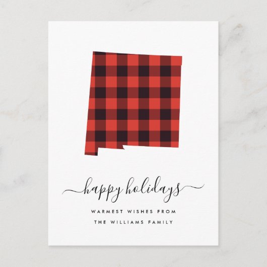 Carte Postale Joyeuses fêtes | Warm Wings Nouveau-Mexique (Devant)