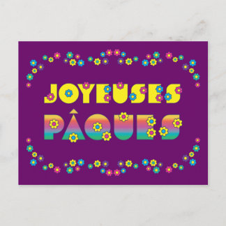 Carte Postale Joyeuses Pâques