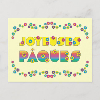Carte Postale Joyeuses Pâques