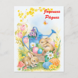 Carte Postale Joyeuses Pâques