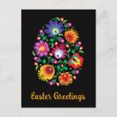 Carte Postale  🥚🐰🥚Joyeuses Pâques (Wycinanki)  personnalisabl (Devant)