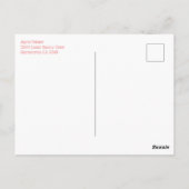 Carte Postale Joyeuses poules Vintages de Pâques (Dos)