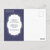 Carte Postale Joyeuses vacances Appréciation des clients d'affai (Dos)