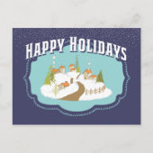 Carte Postale Joyeuses vacances Appréciation des clients d'affai (Devant)