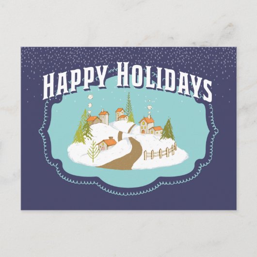 Carte Postale Joyeuses vacances Appréciation des clients d'affai (Devant)