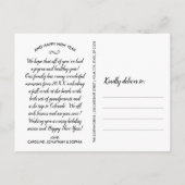 Carte Postale Joyeuses vacances Sweater Météo Mon préféré Photo (Dos)