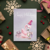 Joyeuses Vacances Tropical Joli Flamant rose Rose