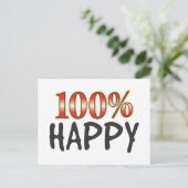 Carte Postale Joyeux 100% (Debout devant)