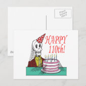 Carte Postale Joyeux 110ème (Devant / Derrière)