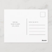 Carte Postale Joyeux 1st Ever Fête des mères mignonne Nouvelle m (Dos)