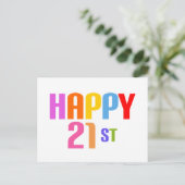 Carte Postale Joyeux 21ème (Debout devant)