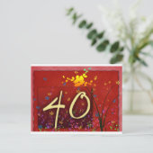 Carte Postale Joyeux 40e anniversaire ! (Debout devant)
