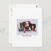 Carte Postale Joyeux 4 juillet ! ! ! (Devant / Derrière)