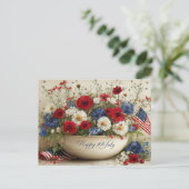 Carte Postale Joyeux 4 juillet (Debout devant)