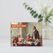 Carte Postale Joyeux 4 juillet. Art (Debout devant)