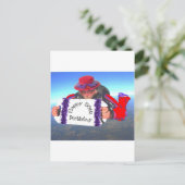 Carte Postale Joyeux 50e anniversaire (Debout devant)