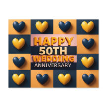 Joyeux 50e Anniversaire de Mariage