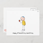 Carte Postale "Joyeux 57quelque chose" - Rosh Hashanah (Devant / Derrière)