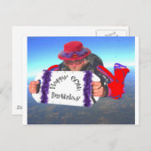 Carte Postale Joyeux 60e Anniversaire (Devant / Derrière)