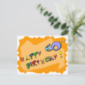Carte Postale Joyeux 60e anniversaire ! (Debout devant)