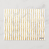 Carte Postale Joyeux 60e anniversaire noir et or thème (Dos)