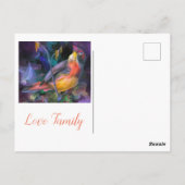 Carte Postale Joyeux amour du jour de la mère (Dos)