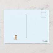 Carte Postale Joyeux animaux de ferme de Pâques (Dos)