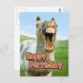 Carte Postale Joyeux anniversaire (Devant / Derrière)