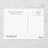 Carte postale Joyeux Anniversaire (Dos)