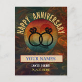 Carte Postale joyeux anniversaire (Devant)