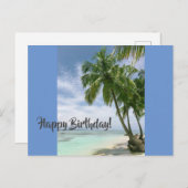 Carte Postale Joyeux anniversaire ! (Devant / Derrière)