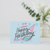 Carte Postale Joyeux Anniversaire (Debout devant)