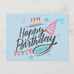 Carte Postale Joyeux Anniversaire