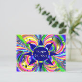 Carte Postale Joyeux anniversaire (Debout devant)