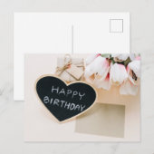 Carte Postale Joyeux anniversaire (Devant / Derrière)