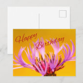 Carte Postale Joyeux anniversaire ! (Devant / Derrière)