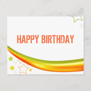 Carte Postale Joyeux anniversaire