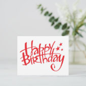 Carte Postale Joyeux anniversaire (Debout devant)