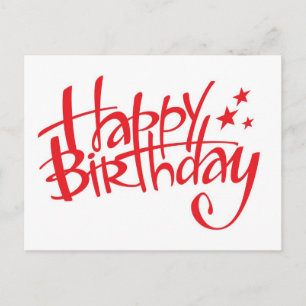 Carte Postale Joyeux anniversaire