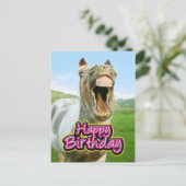 Carte Postale Joyeux anniversaire (Debout devant)