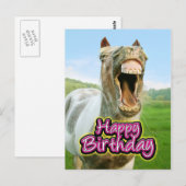 Carte Postale Joyeux anniversaire (Devant / Derrière)