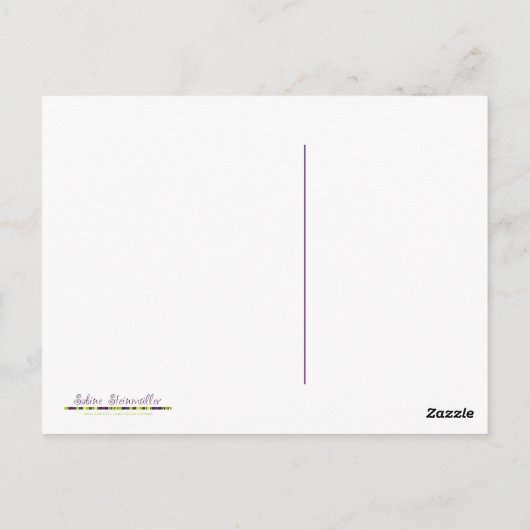 Carte Postale Joyeux anniversaire (Dos)