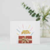 Carte Postale Joyeux anniversaire (Debout devant)