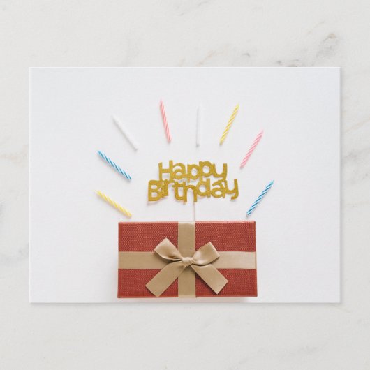Carte Postale Joyeux anniversaire (Devant)