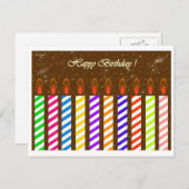 Carte Postale Joyeux Anniversaire ! (Devant / Derrière)