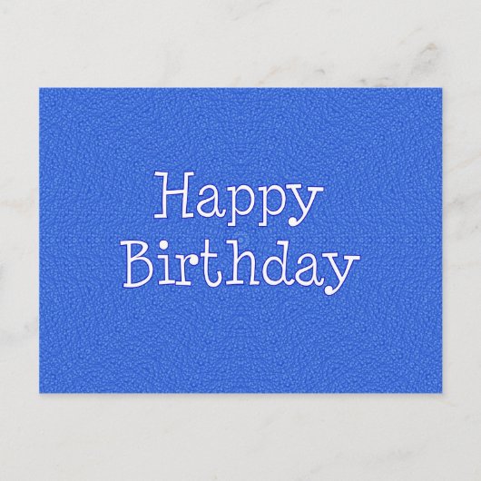 Carte Postale Joyeux anniversaire (Devant)