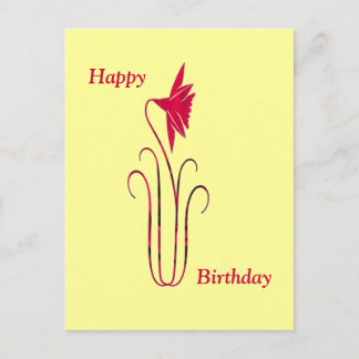 Carte Postale Joyeux anniversaire