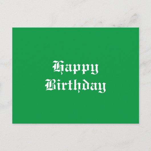 Carte Postale Joyeux anniversaire (Devant)